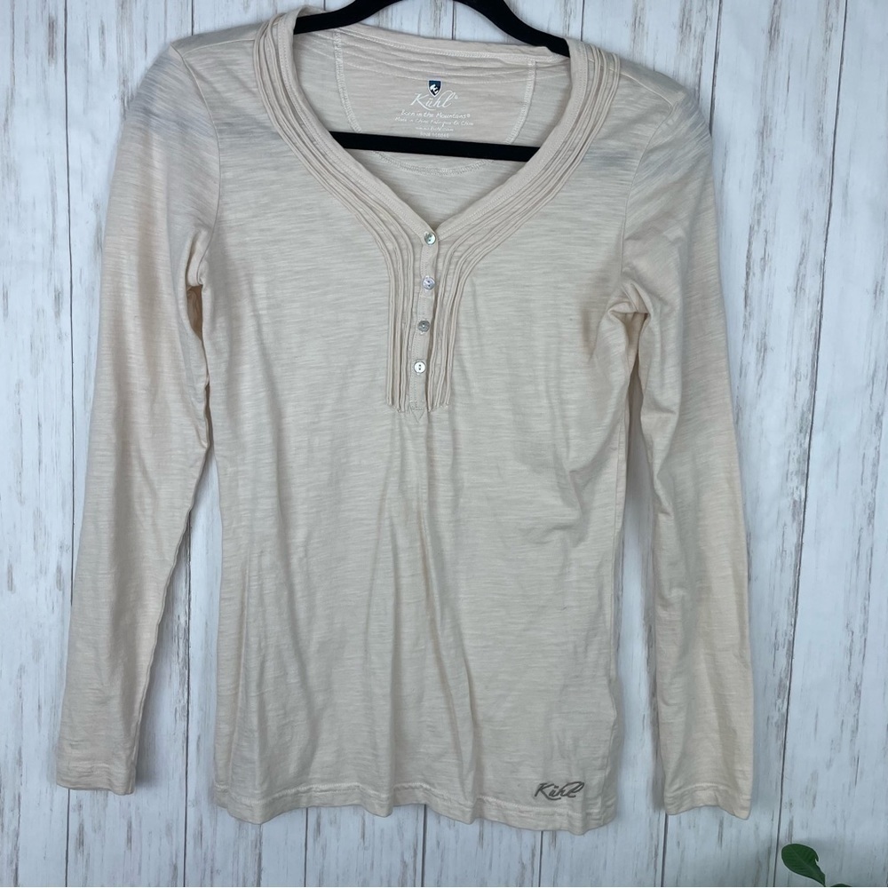 Kuhl cream long sleeve top